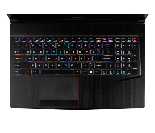 MSI GE63VR i7-7700HQ/8GB/1TB+128/Win10 GTX1060 120Hz - 380790 - zdjęcie 14